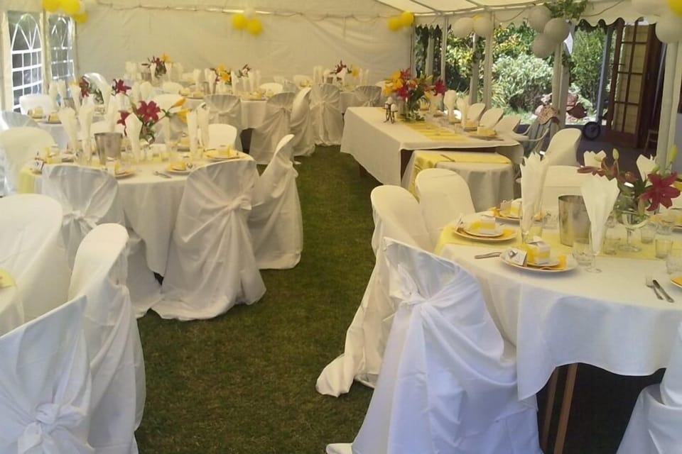 The Vicarage Barn, wedding setting