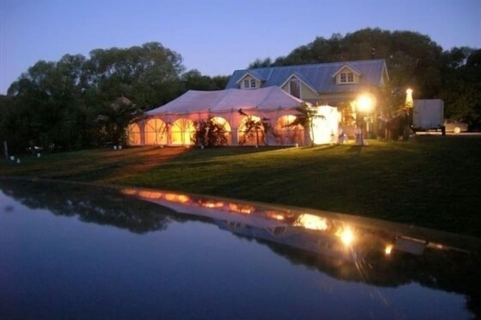 The Vicarage Barn, wedding marque