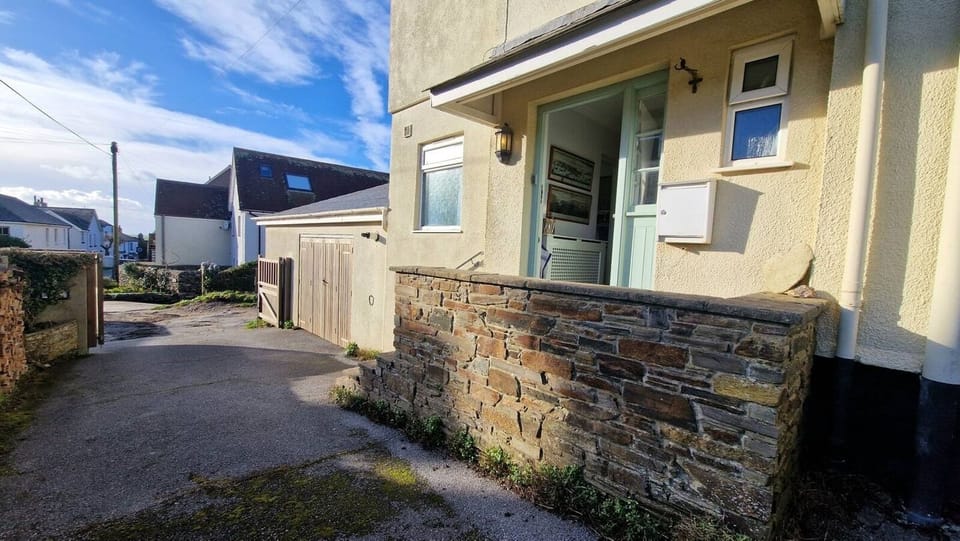 Front entrance, off road parking for up to 2 cars with gated entrance for complete privacy