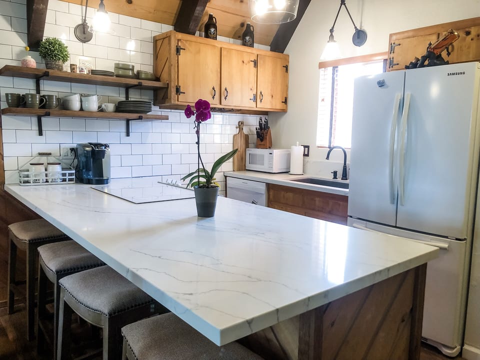 Newly remodeled kitchen 