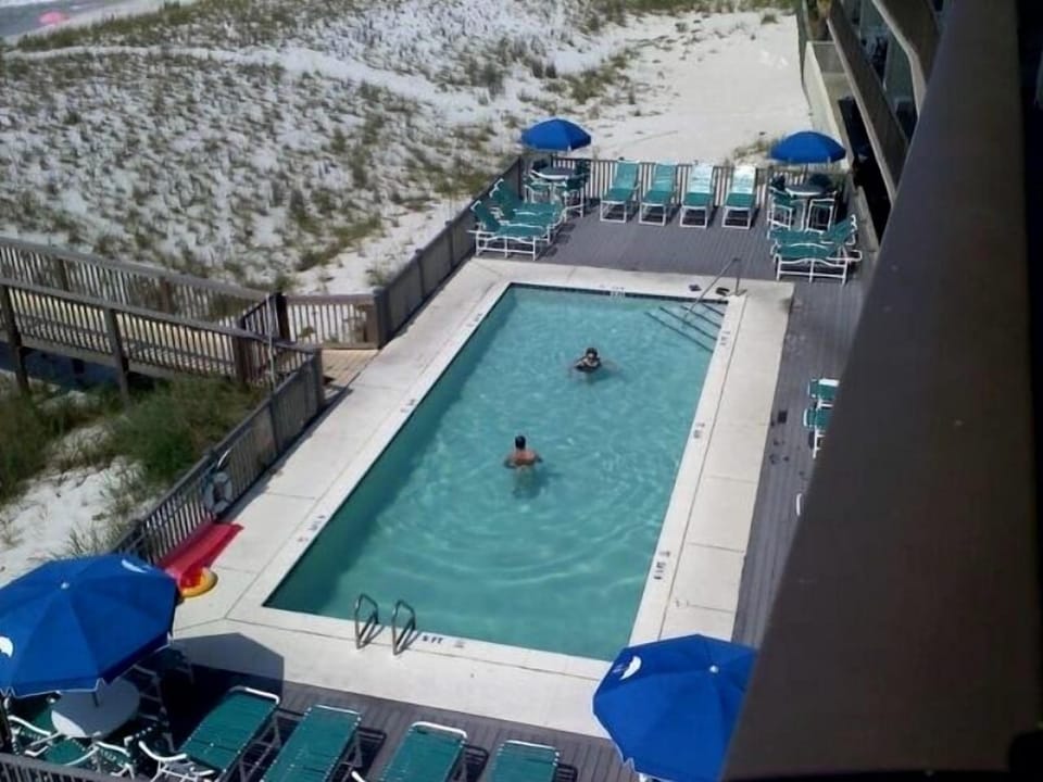 view from balcony