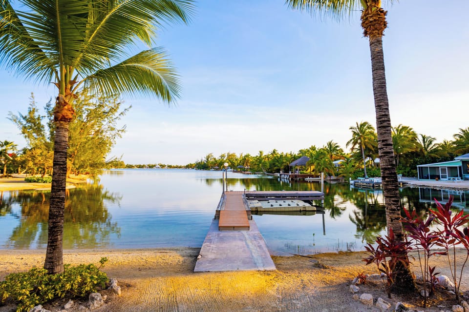 Launch your kayak off the community dock and explore Bio Bay at night!