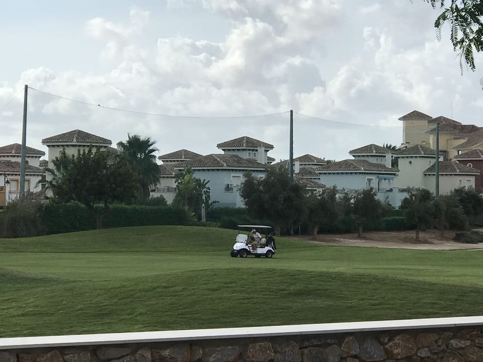 Winter Garden view of golf course 