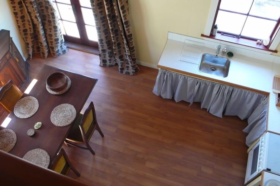 The Granary-Kitchen and Dining from mezzanine