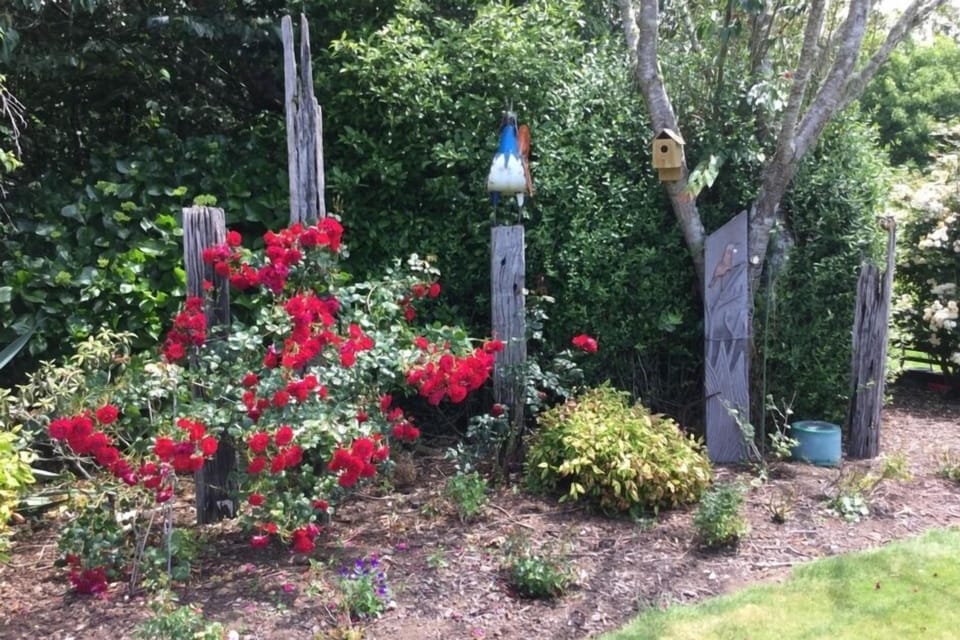 A feature in the garden