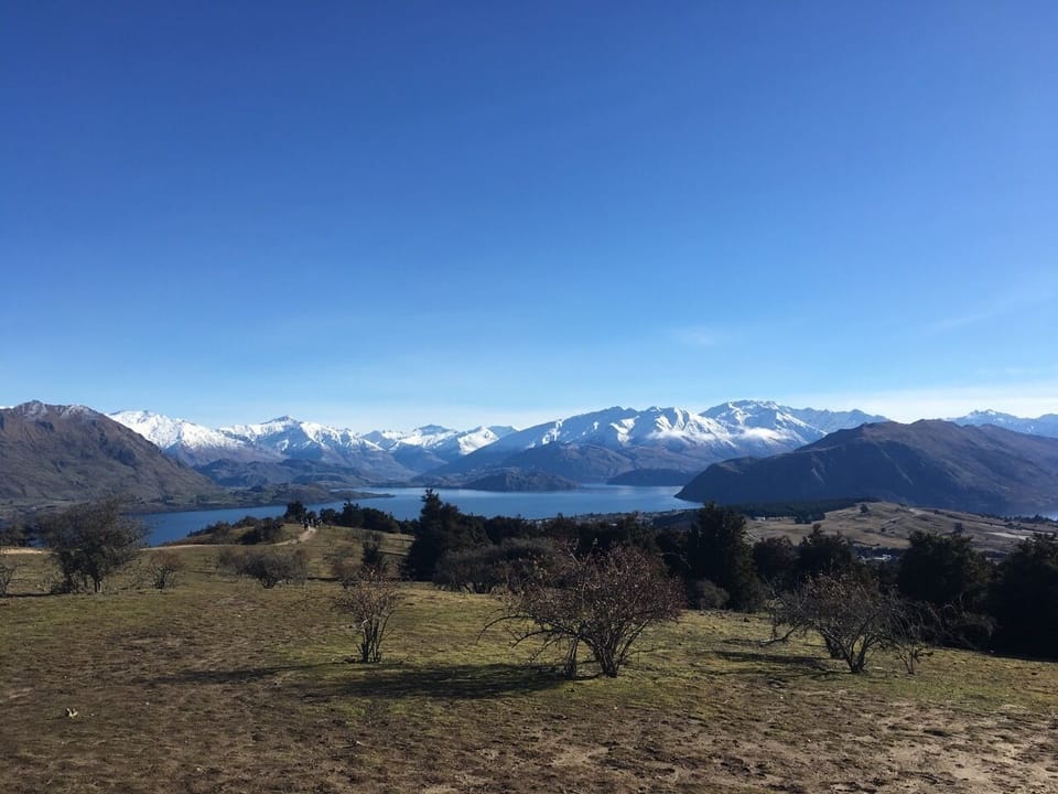 View from top of Mt Iron (worth the 30 - 45 minute walk up!)