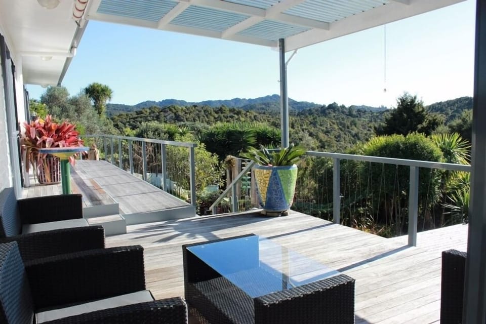 Sunny deck views