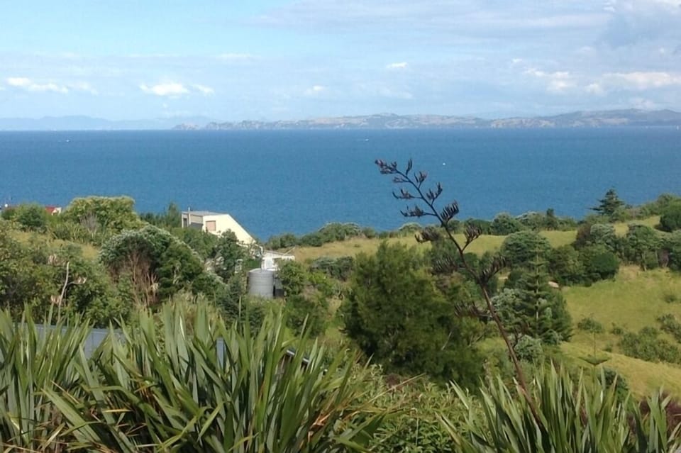 View to Waiheke from the deck