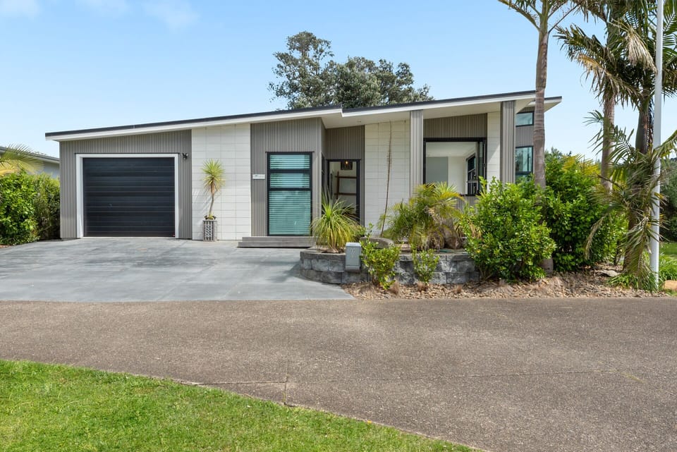 House from driveway