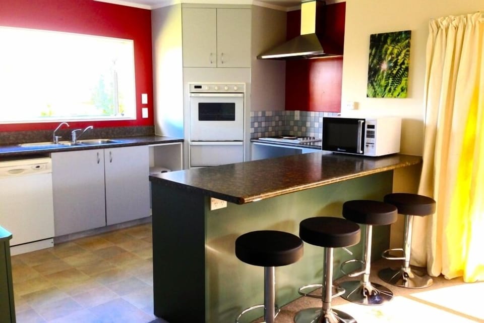 Open plan living kitchen area