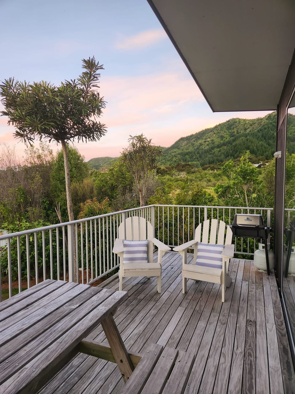 Front deck