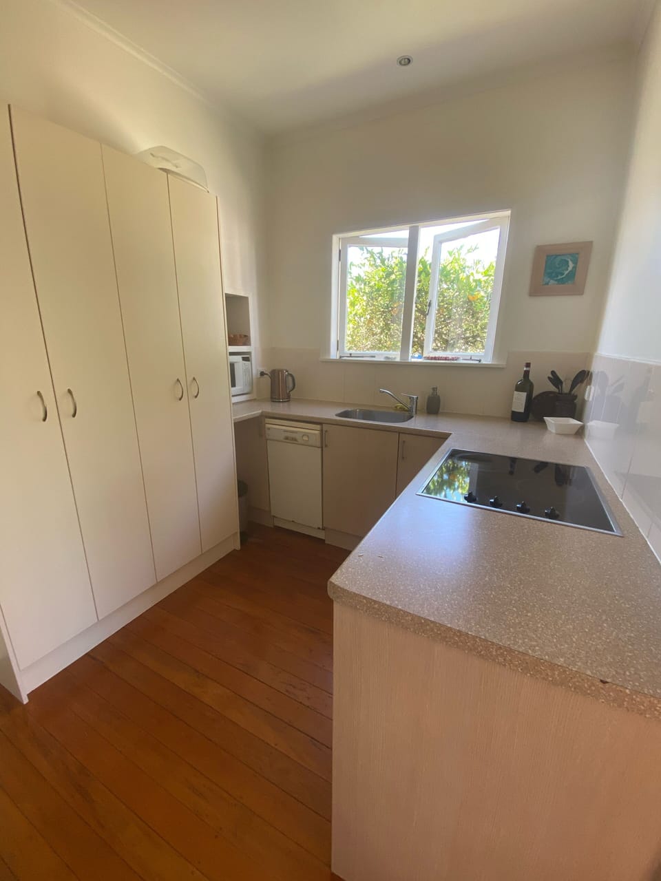 small but fully equipped kitchen