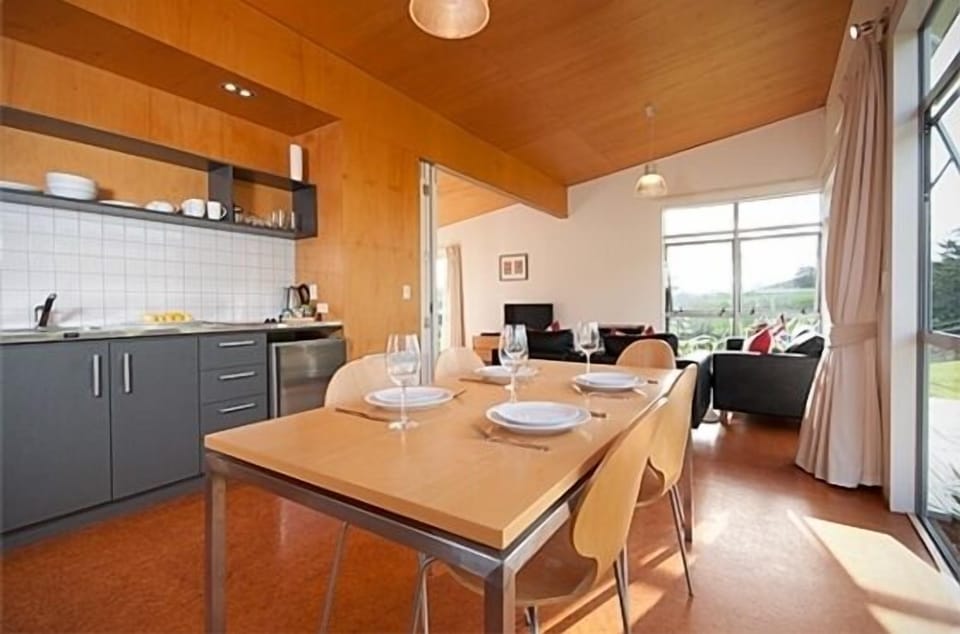 Dining area toward study