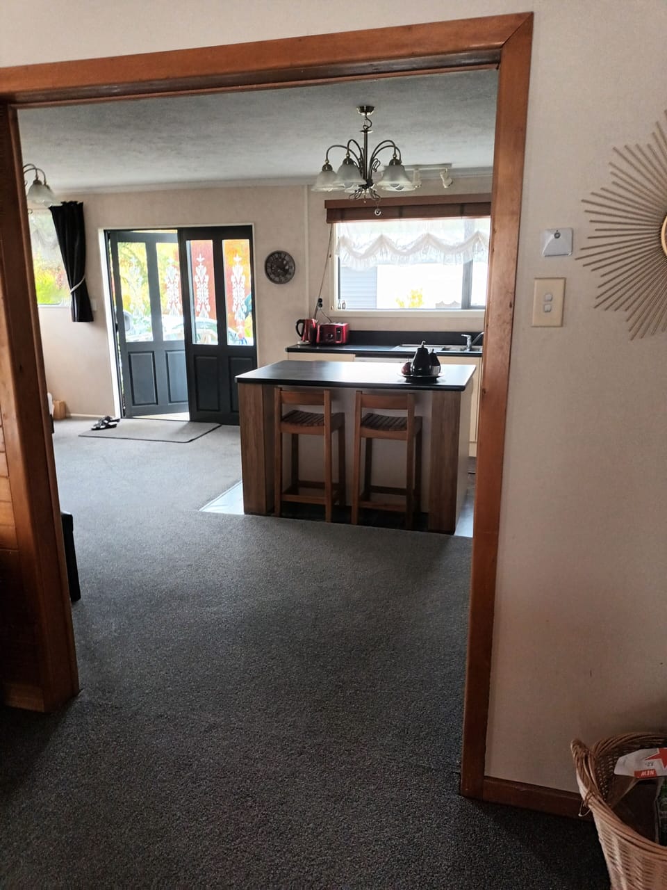 Kitchen looking from lounge