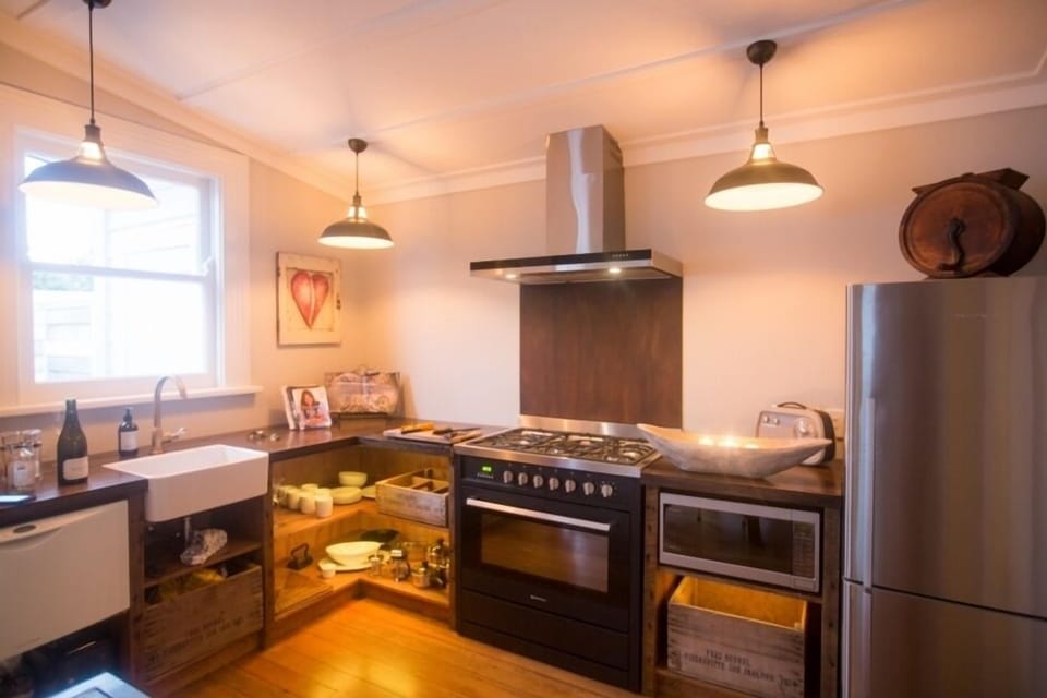 Upcycled Kauri Kitchen
