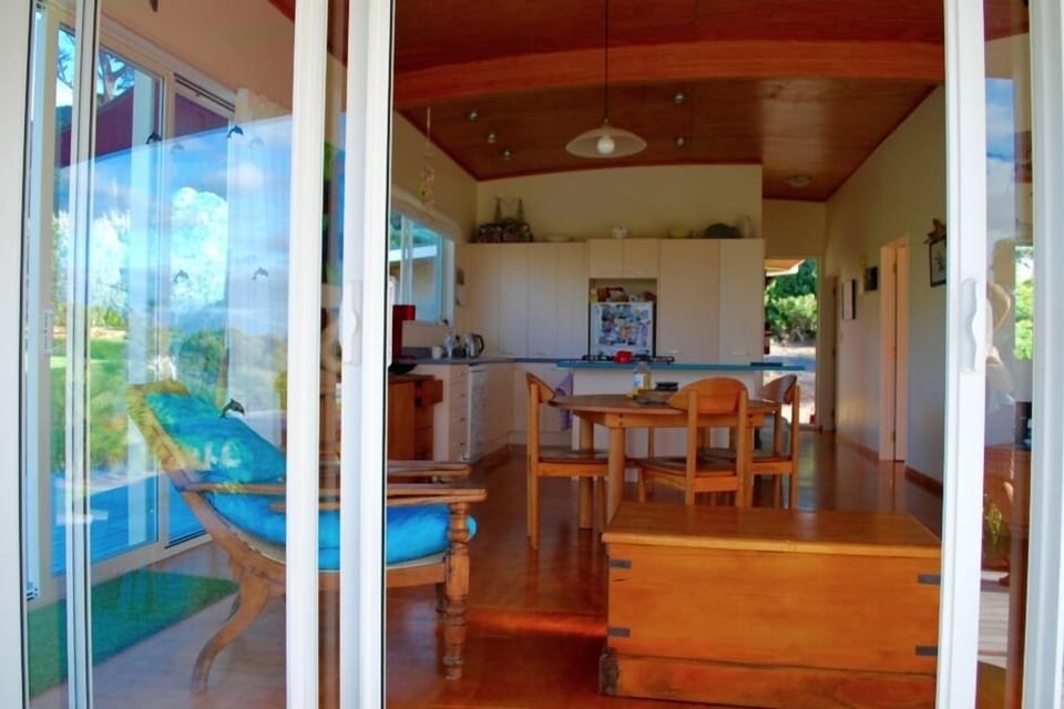 Kitchen from the deck