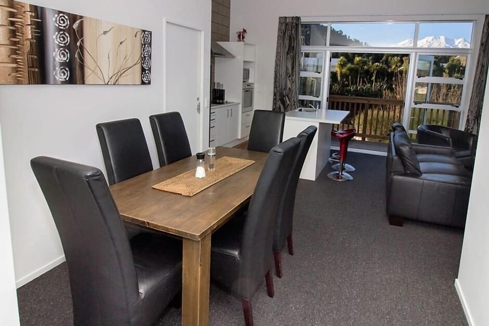Upstairs Dining room and kitchen