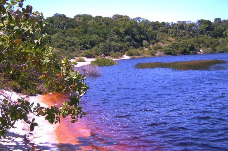 Coca Cola Lakes along peninsula, fab swimming
