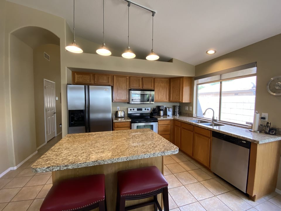 Oak kitchen