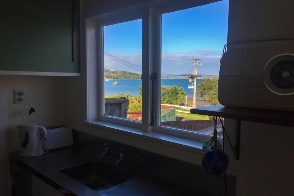 Even the kitchen sink comes with a view!