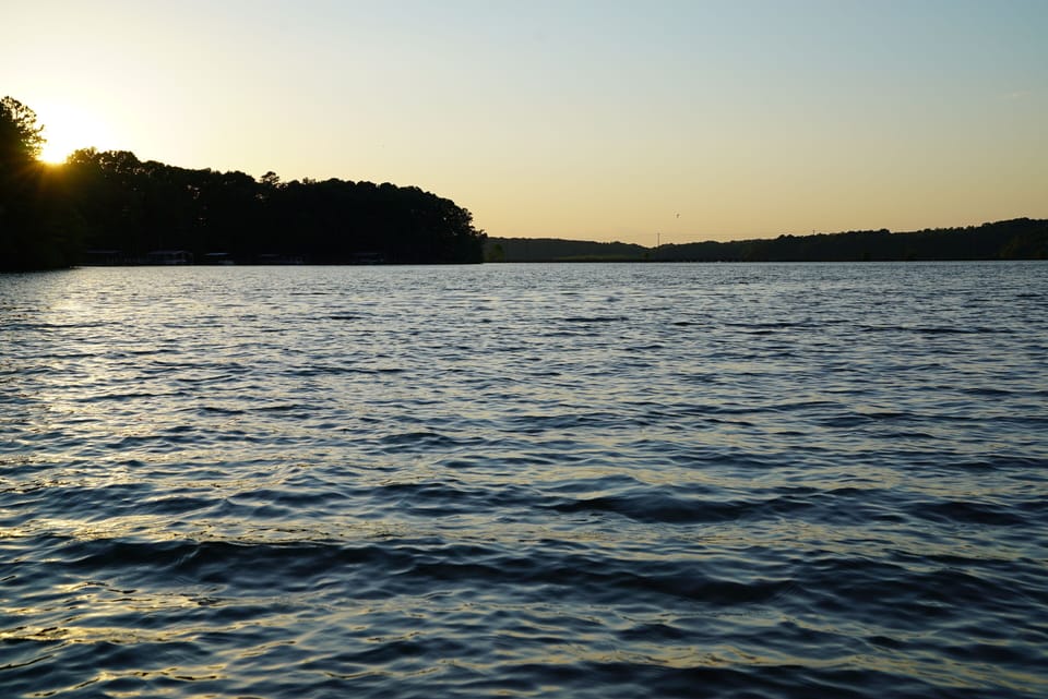Beautiful evenings on the dock.