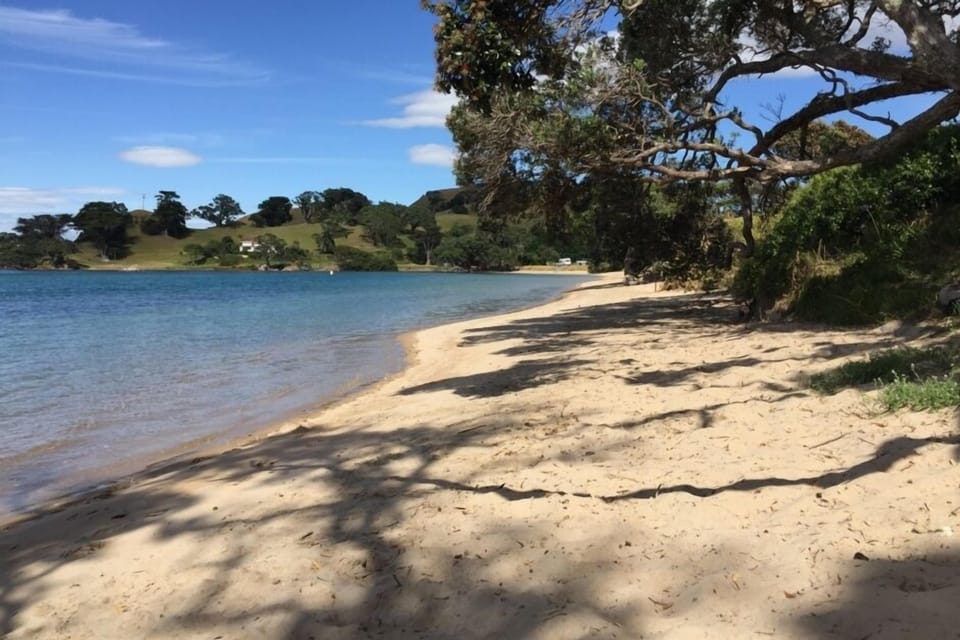 the beach