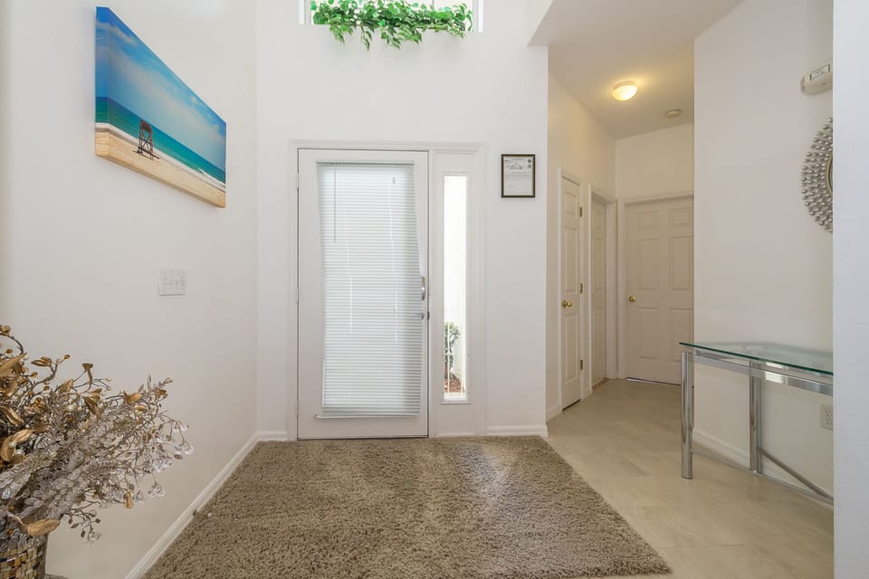 Front entrance door.