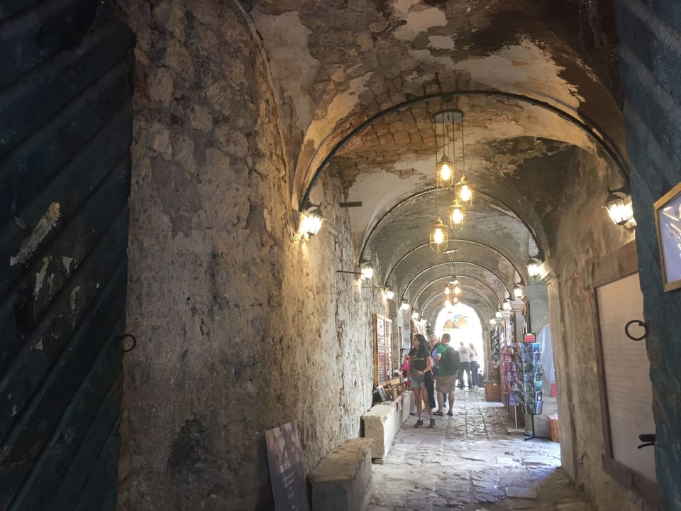 Shopping in Kotor