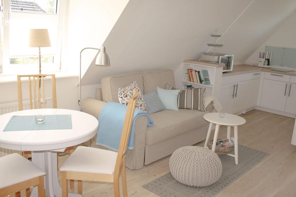 kitchen in holiday apartment "Himmelreich" in Norddorf on the island Amrum