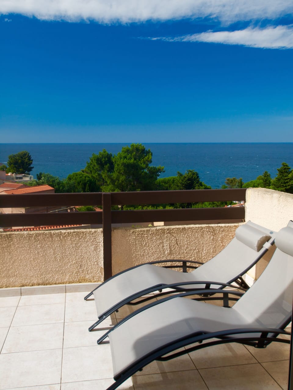 Sun bathing Balcony