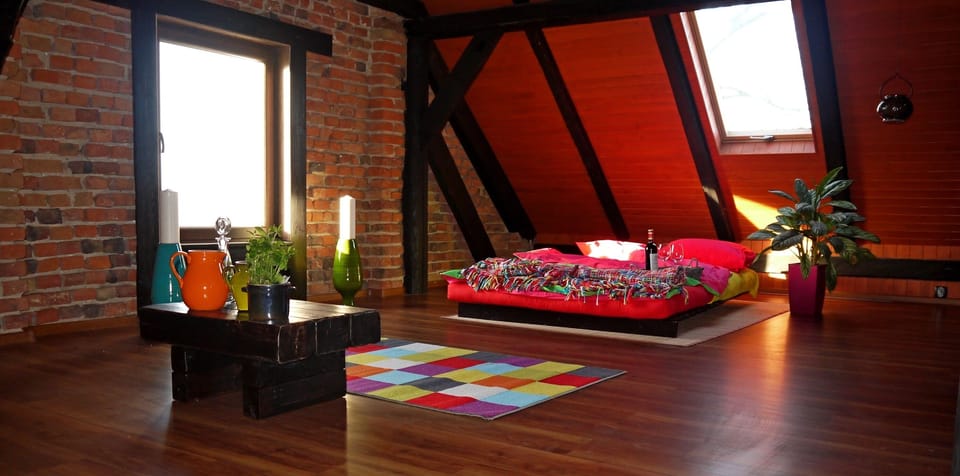 Bedroom - double sofa bed