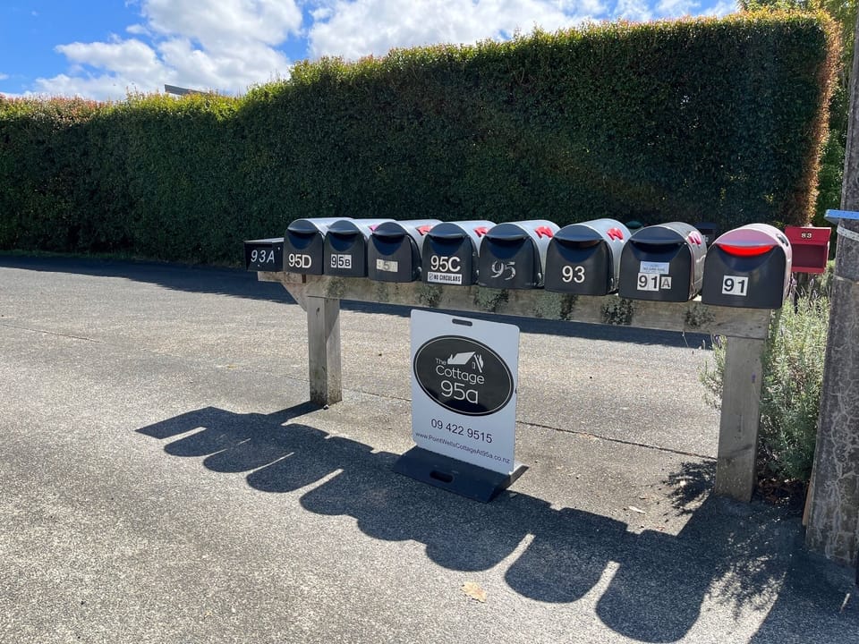 Look out for the letterboxes