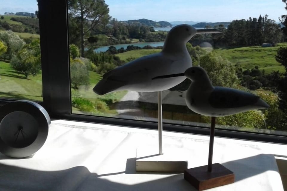 View from The Loft towards Mangonui harbour