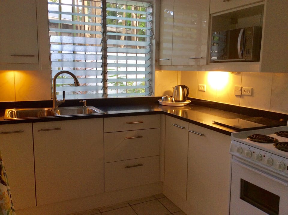 Well equipped kitchen