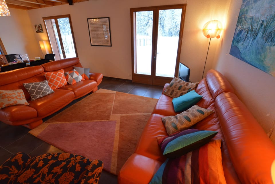 Orange Sofas!