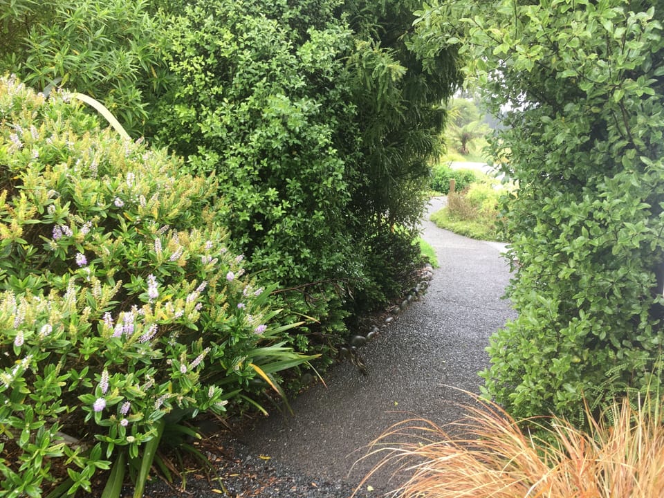 Path down to house