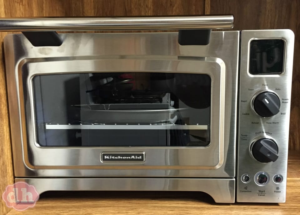 Convection Toaster Oven - fits small frozen pizza.