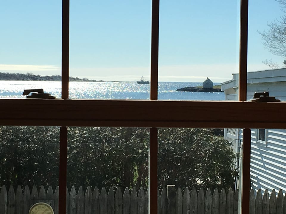Sunny day on Casco Bay.