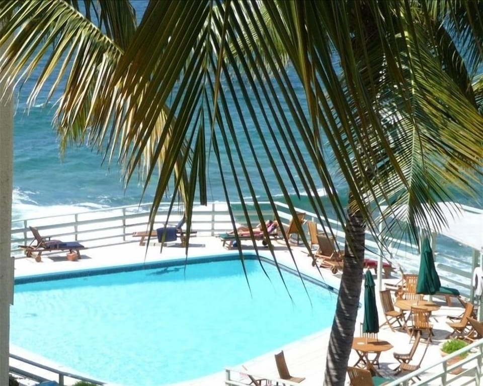 Bring a drink and watch the sun set from your lounge up at the Cliff Top Pool