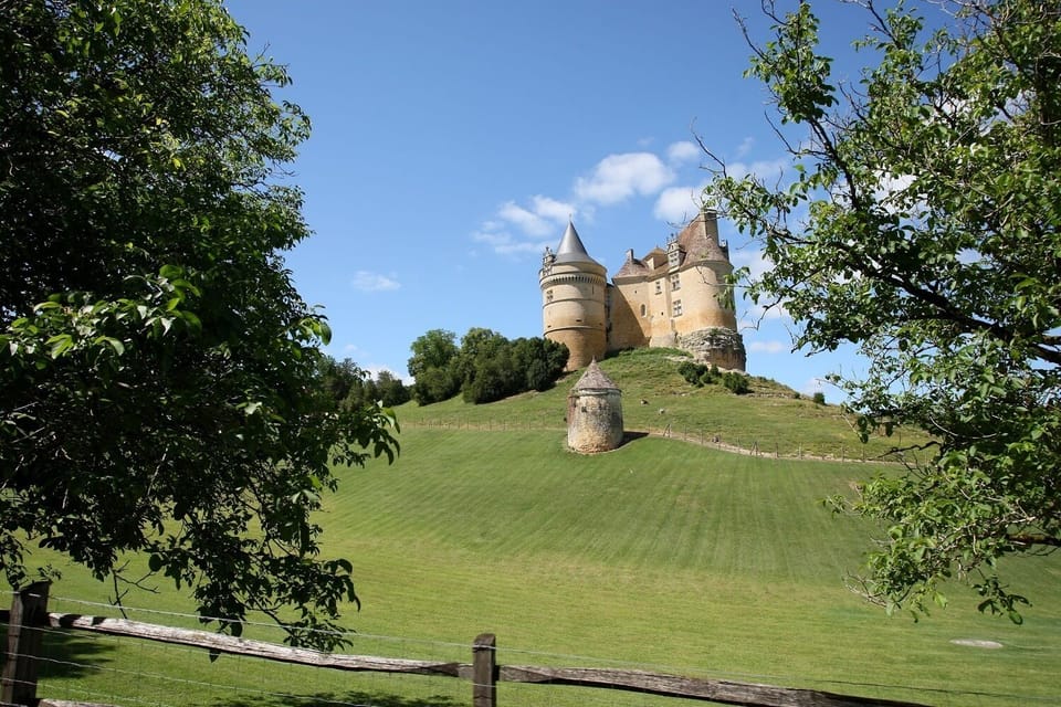 The Château de Bannes, 12 km away from La Grèze