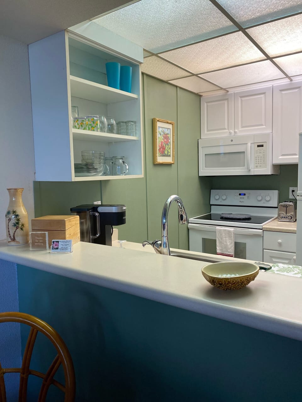 Kitchen with Keurig Supreme