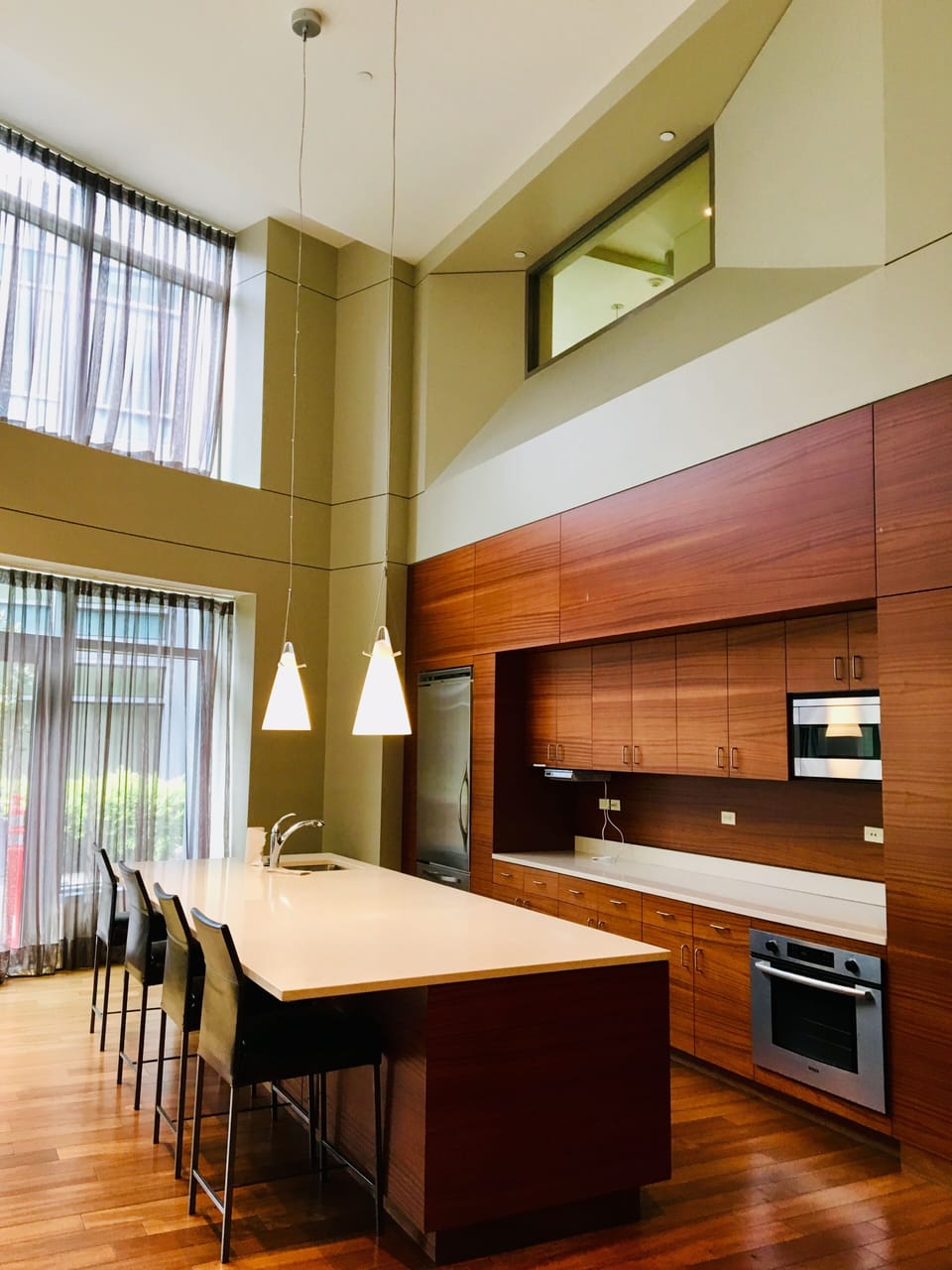 Shared party room with kitchen