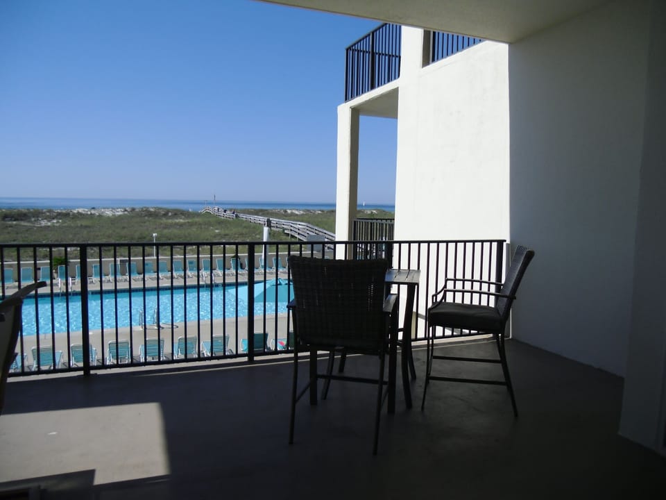 Tall Chairs & Table for Better View