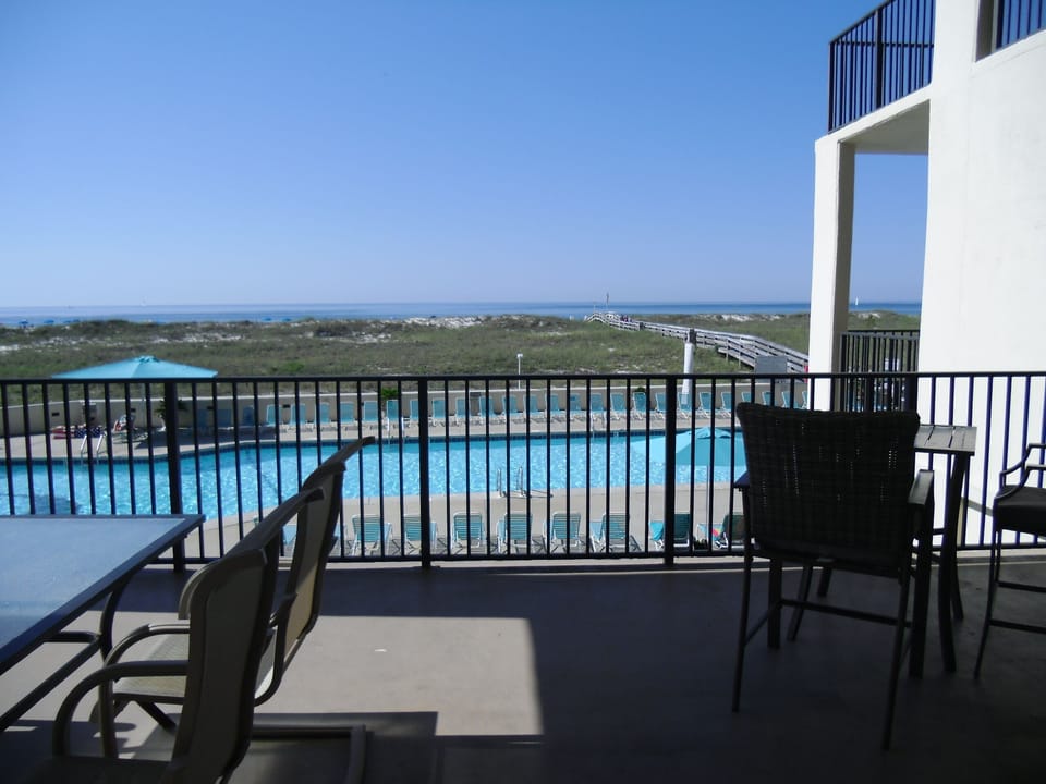 Unit On Lobby Floor Overlooking the Pool