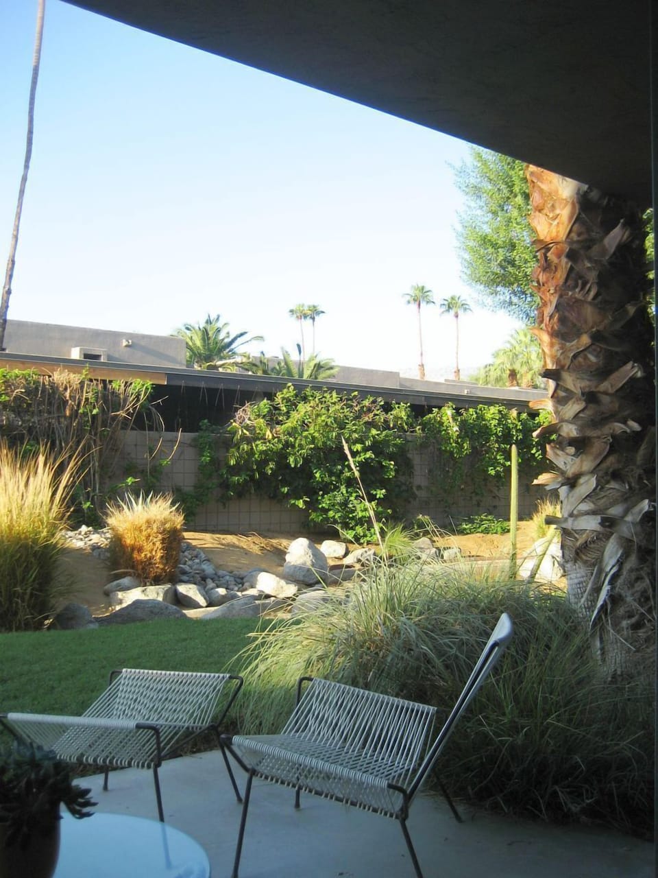 Another patio view