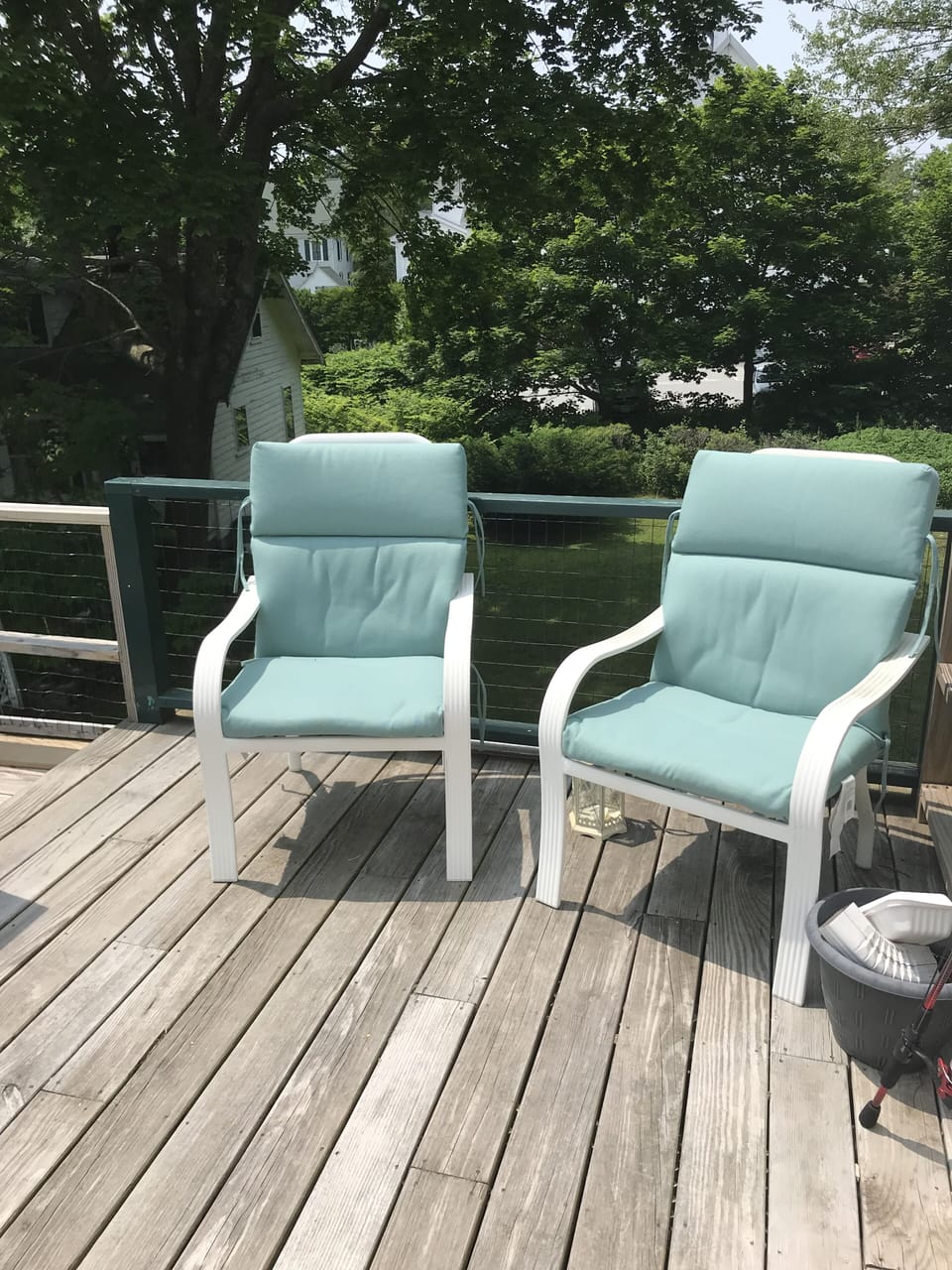 Side Deck off Dining Area