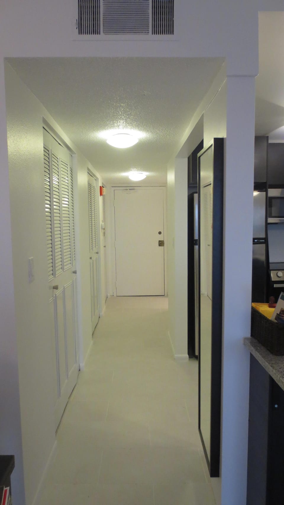entrance hallway with closet space 