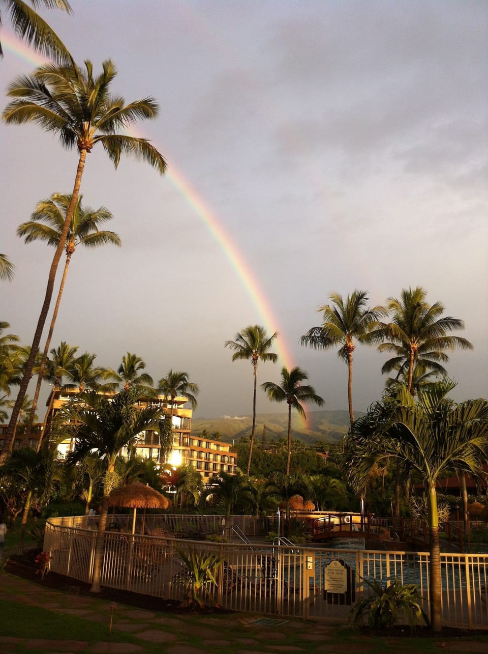 Rainbow over MKV