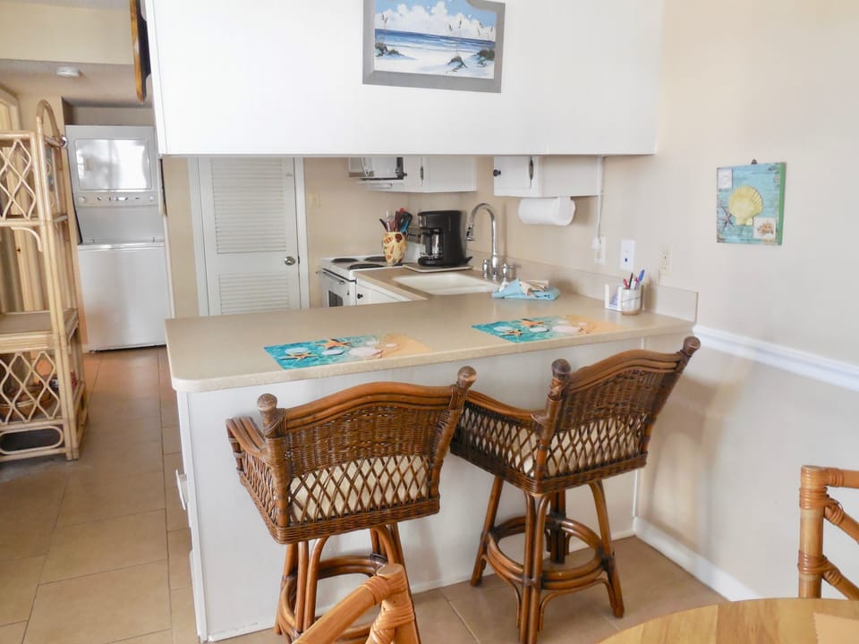 Extra seating at counter, or to grab a quick snack