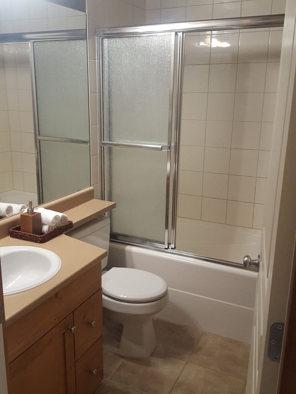Clean bathroom